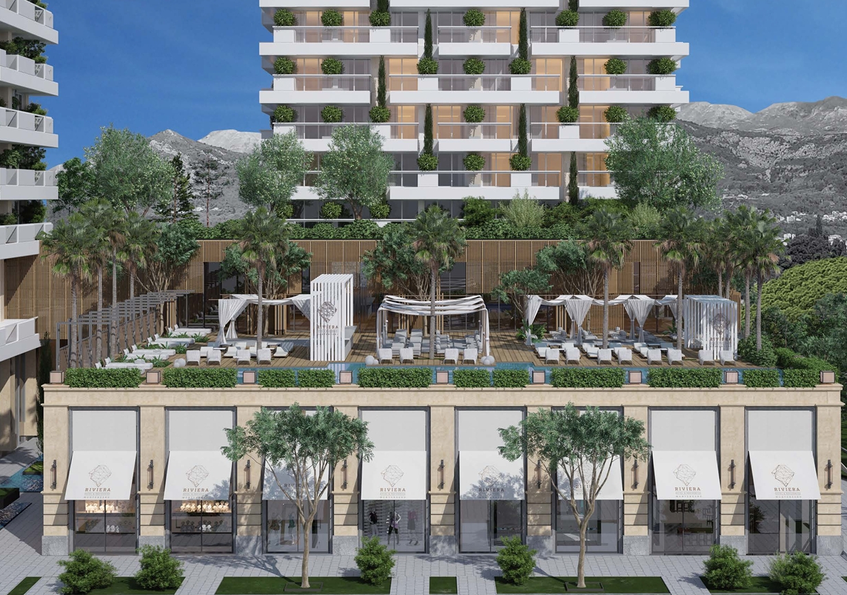  Image of Apartment in new building - 1 Bedrooms for Residential For Sale in Budva-Montenegro, Image 19